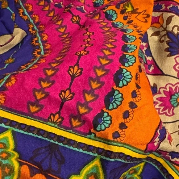 Vibrant Multicolor Bohemian Skirt - Picture 6 of 6